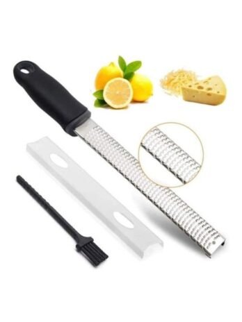 Ralador Zester Culinário Raspas Limão Laranja Profissional Inox Extra Fino